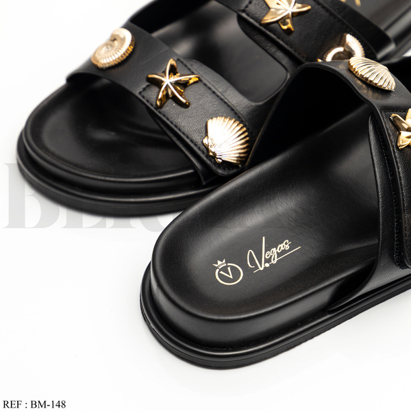 Mules BM-148 Black