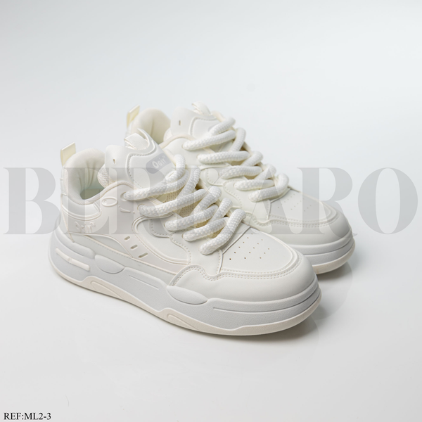Baskets Homme ML2-3 White/Khaki