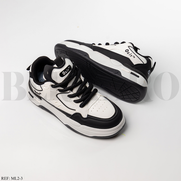 Baskets Homme ML2-3 Black/White