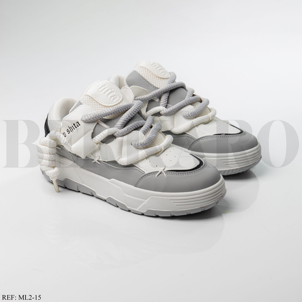 Baskets Homme ML2-15 White/Grey
