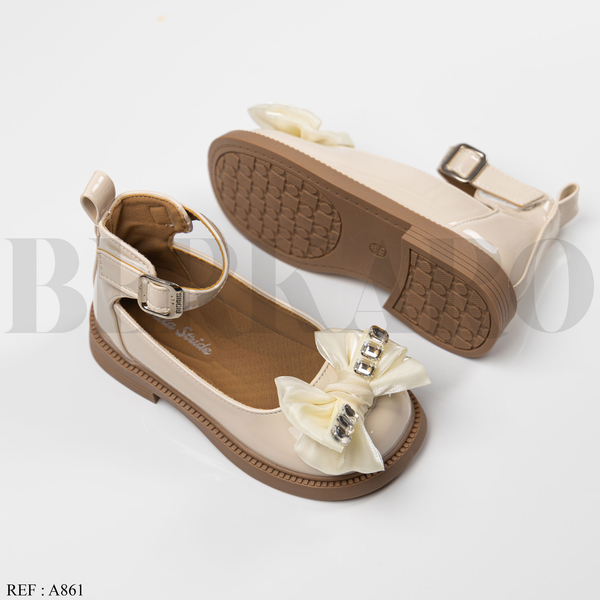 Chaussures Fille A861 Beige