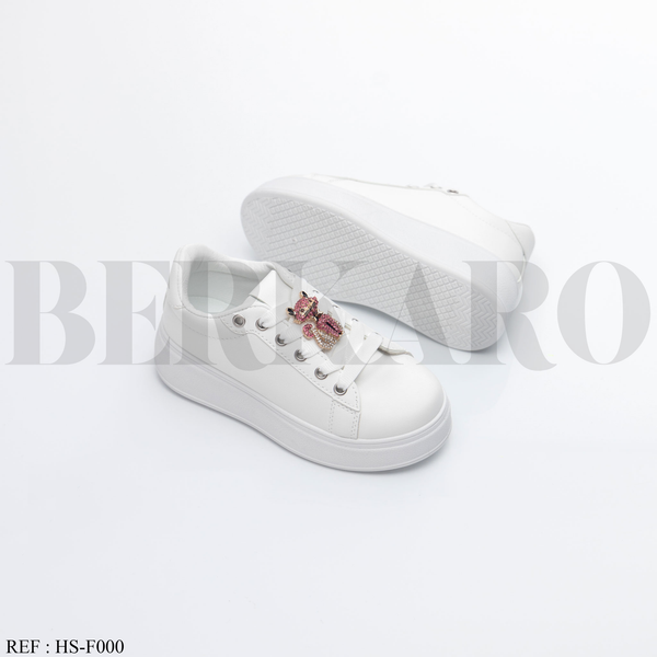 Baskets Fille F000 White