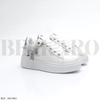 Baskets Fille F001 White/Silver