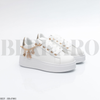 Baskets Fille F001 White/Gold