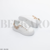 Baskets Fille F001 White/Gold