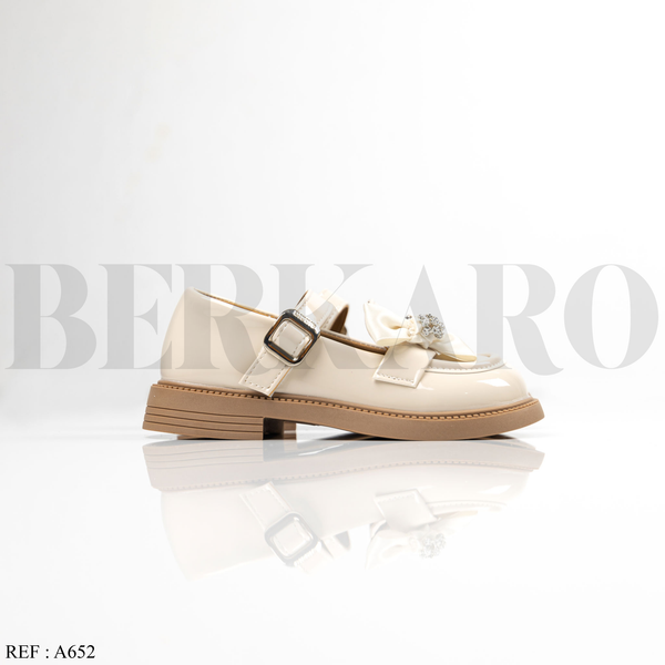 Chaussures Fille A652 Beige