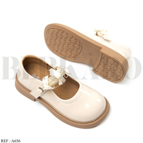 Chaussures Fille A656 Beige