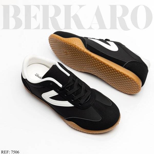 Sneakers Femme 7506 Black/White