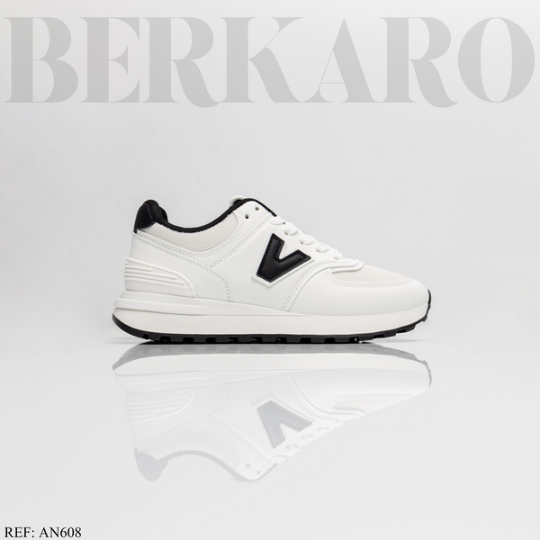 Sneakers Femme AN-608 White/Black
