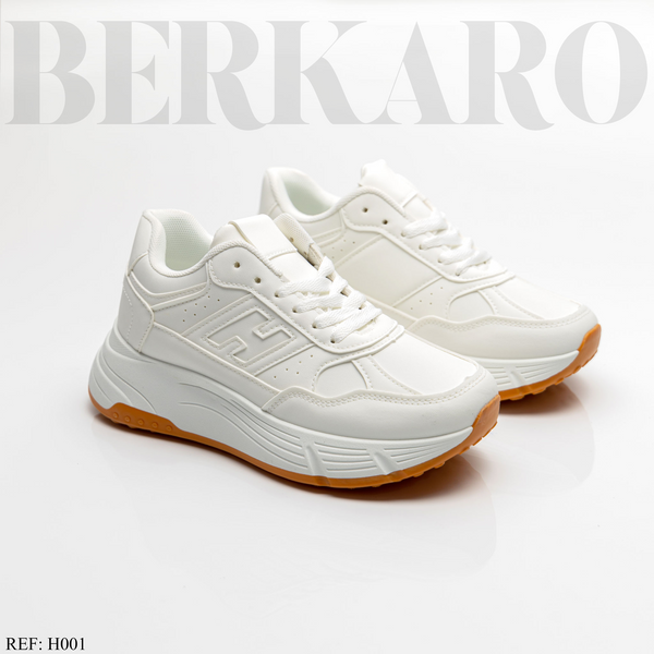 Sneakers Femme H-001 All White