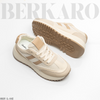 Sneakers Femme L-102 Beige/Khaki