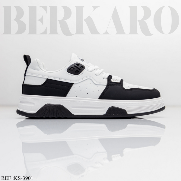Baskets Homme KS-3901 White/Black
