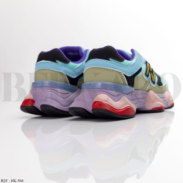Baskets Fille HK-504/505 Blue/Pink