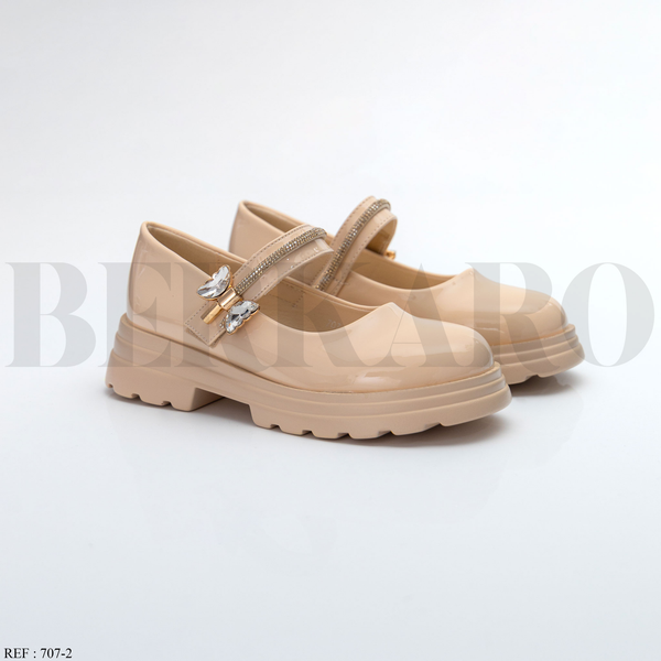 Chaussures Fille 707-2 Beige