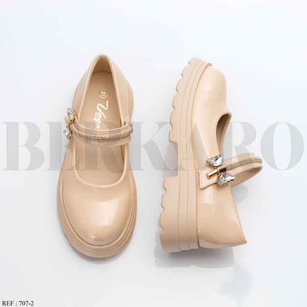 Chaussures Fille 707-2 Beige