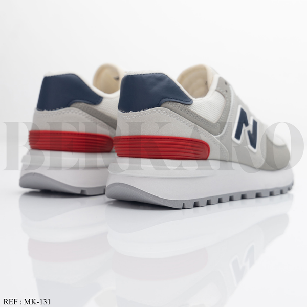Sneakers Femme MK-131 Beige/Grey/Blue