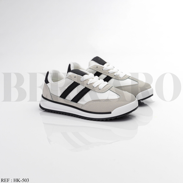 Baskets Enfant HK-503 White/Black