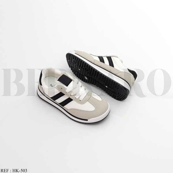 Baskets Enfant HK-503 White/Black