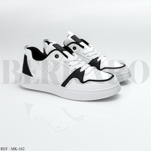 Baskets Homme MK-162 White/Black