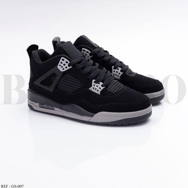 Baskets Garçon GS-007 Black/Grey