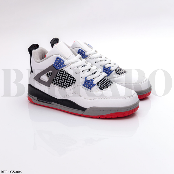 Baskets Homme GS-006 White/Blue/Red