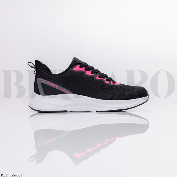 Sneakers Femme GS-001 Black/Mel Red
