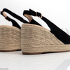Sandale compensée KS-038 Black