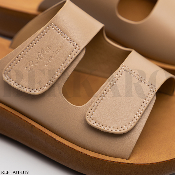 Mules 931-B19 Beige