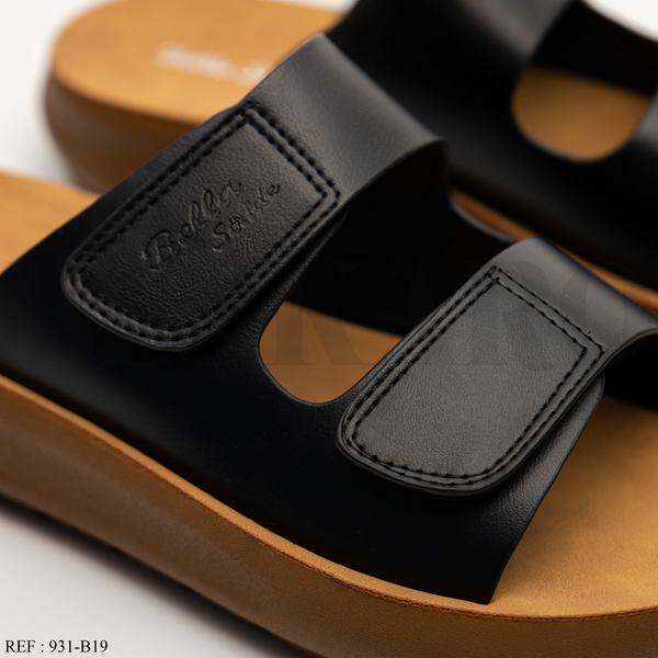 Mules 931-B19 Black