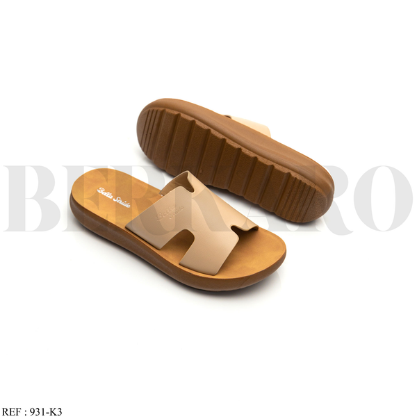 Mules 931-K3 Beige