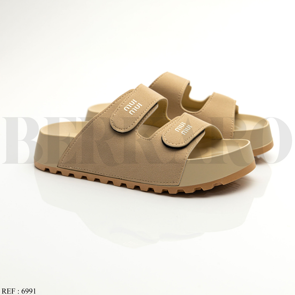 Mules 6691 Beige