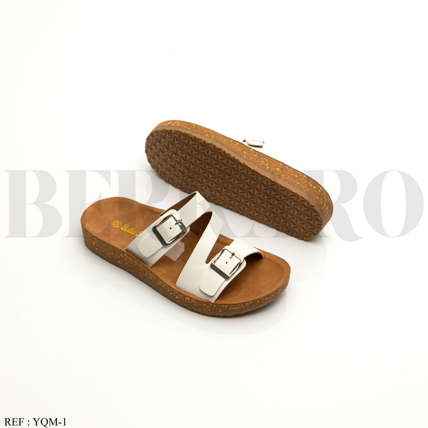 Mules YQM-1 White
