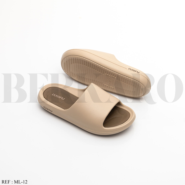 Mule Femme ML12 Beige/Brown