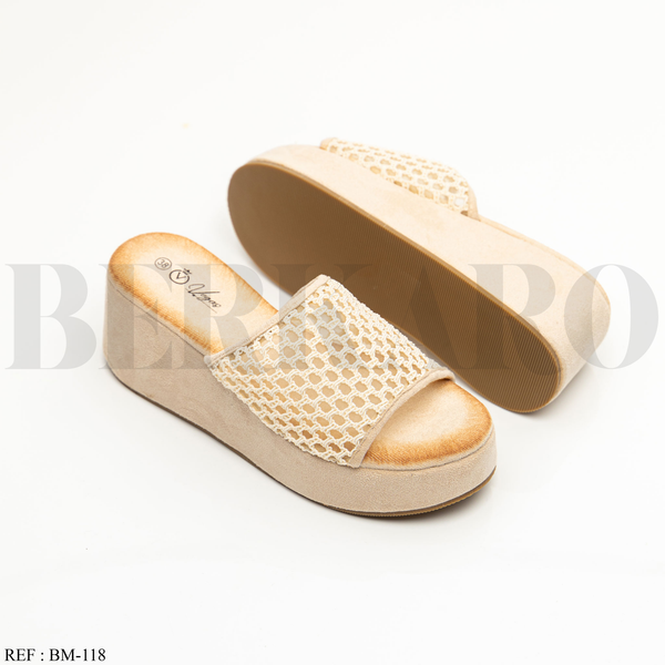 Mules BM-118 Beige