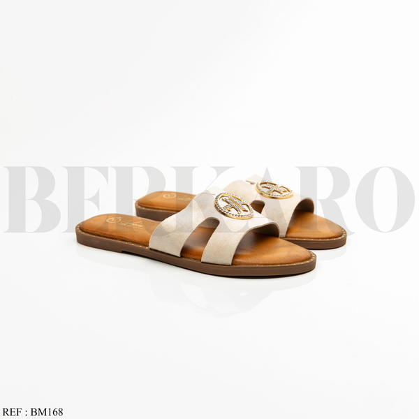 Mules BM-168 Beige