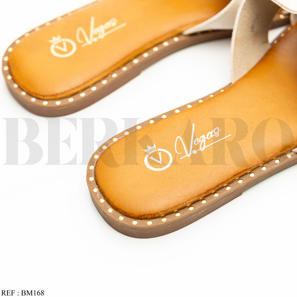 Mules BM-168 Beige
