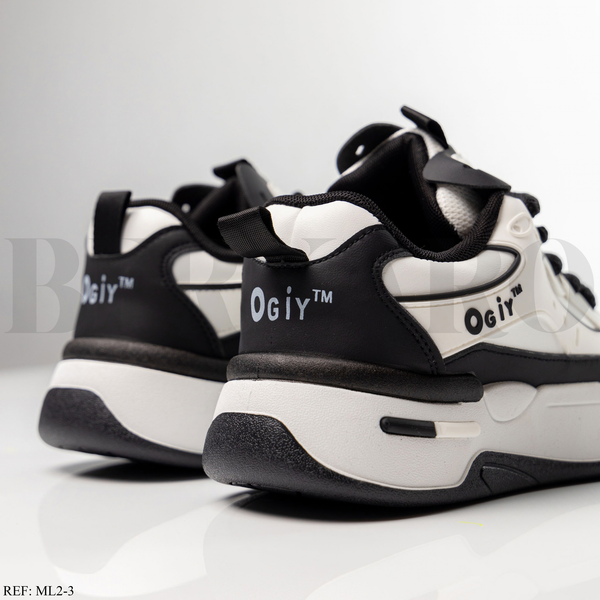 Baskets Homme ML2-3 Black/White