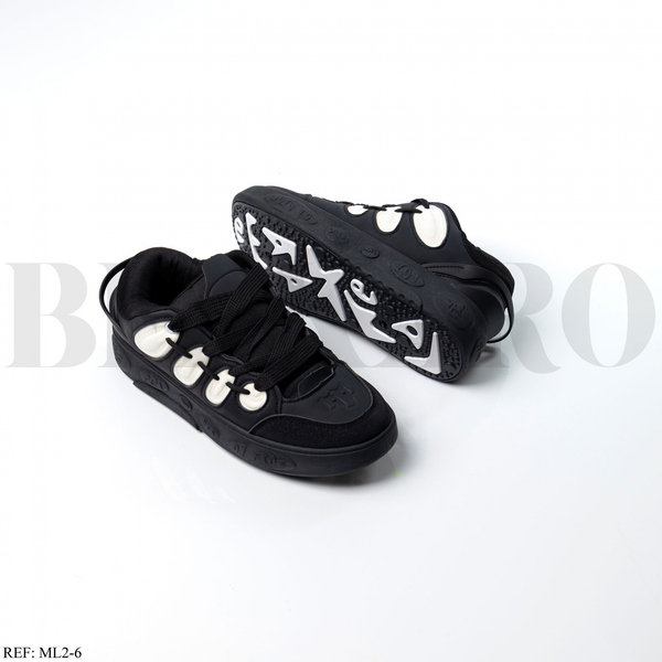 Baskets Homme ML2-6 Black/White