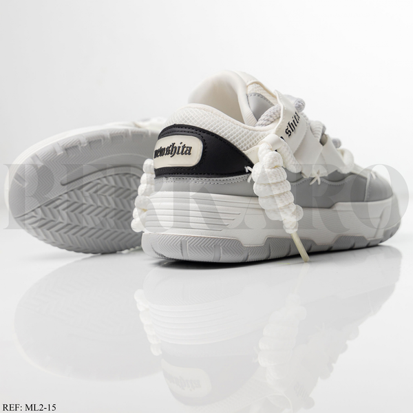 Baskets Homme ML2-15 White/Grey