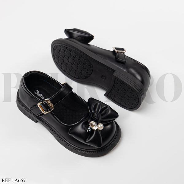 Chaussures Fille A657 Black