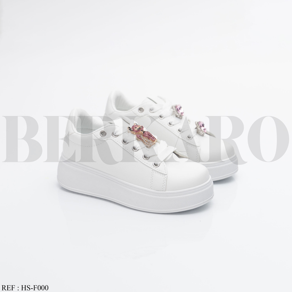 Baskets Fille F000 White