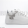 Baskets Fille F001 White/Silver